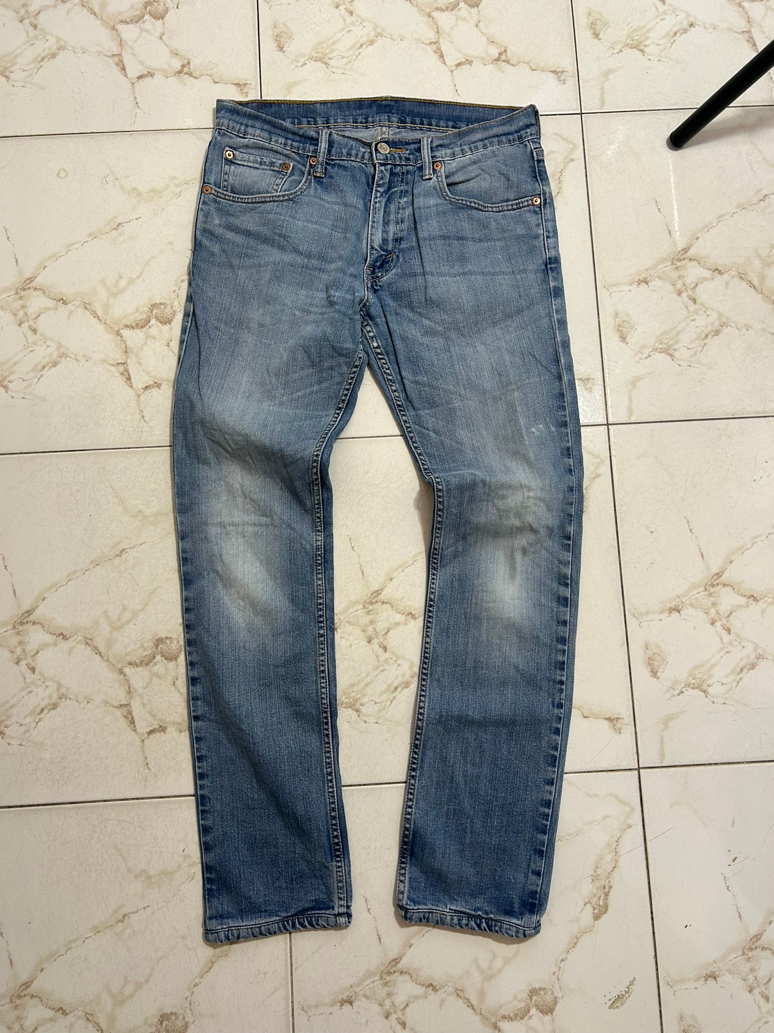 Jeans Levi’s 65504 Straight Fit W32 L34 blu chiaro 46 IT #6