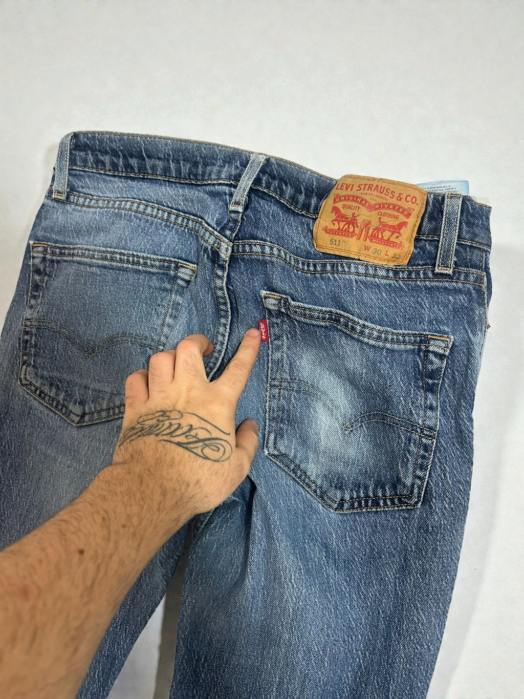 Jeans Levi’s 511 Vintage Stone Wash – Tg IT 46 (W30 L32)