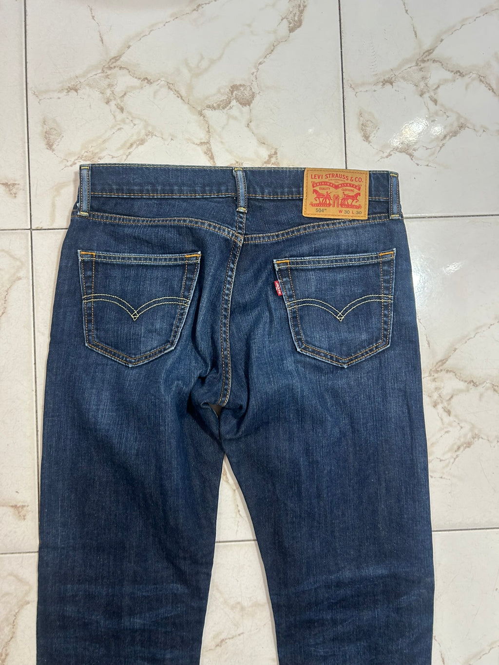 Jeans Levi’s 504 Vintage Blu – Tg IT 46 (W30 L30)
