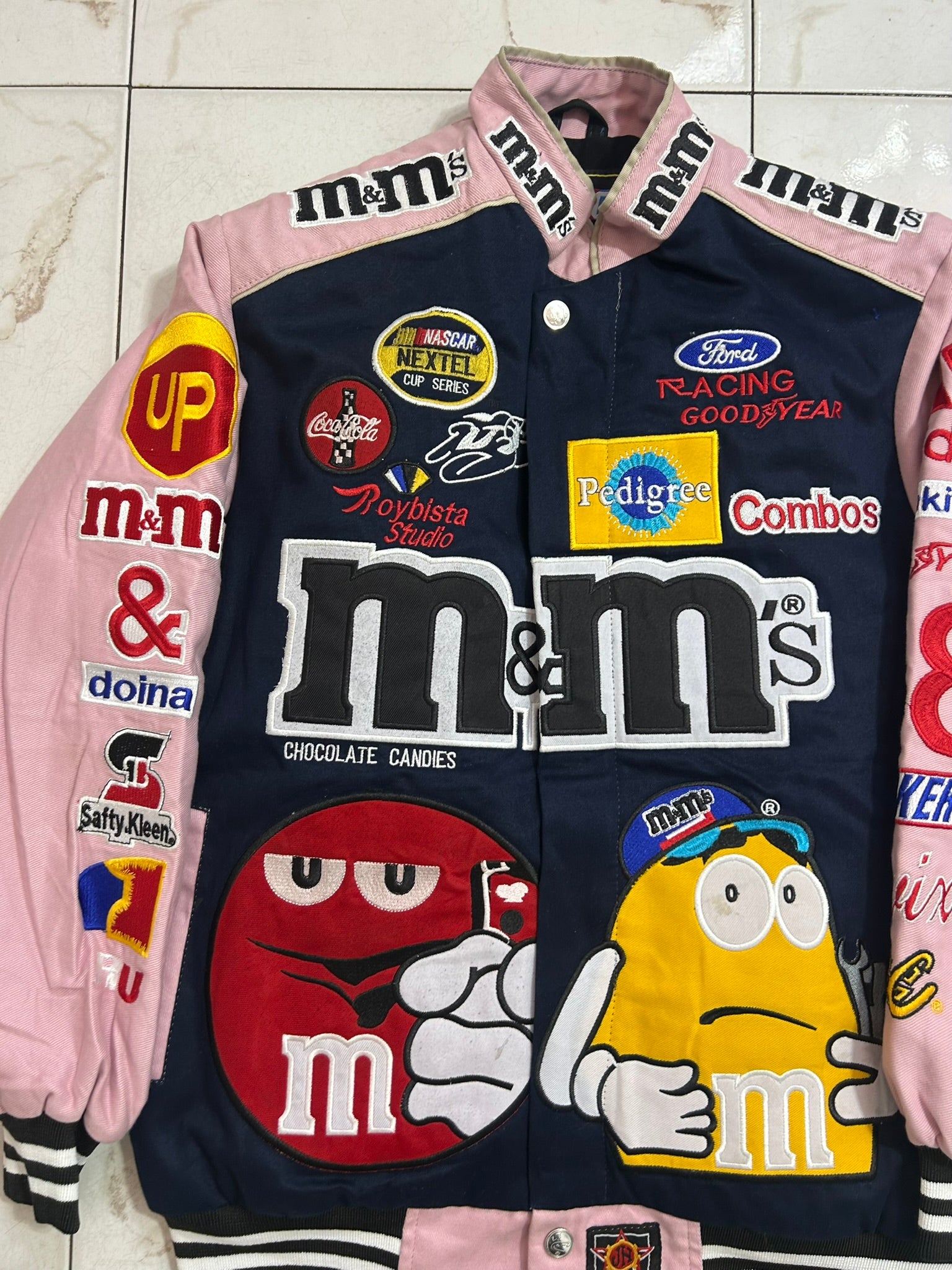 Nascar Jacket M&M’s Rework