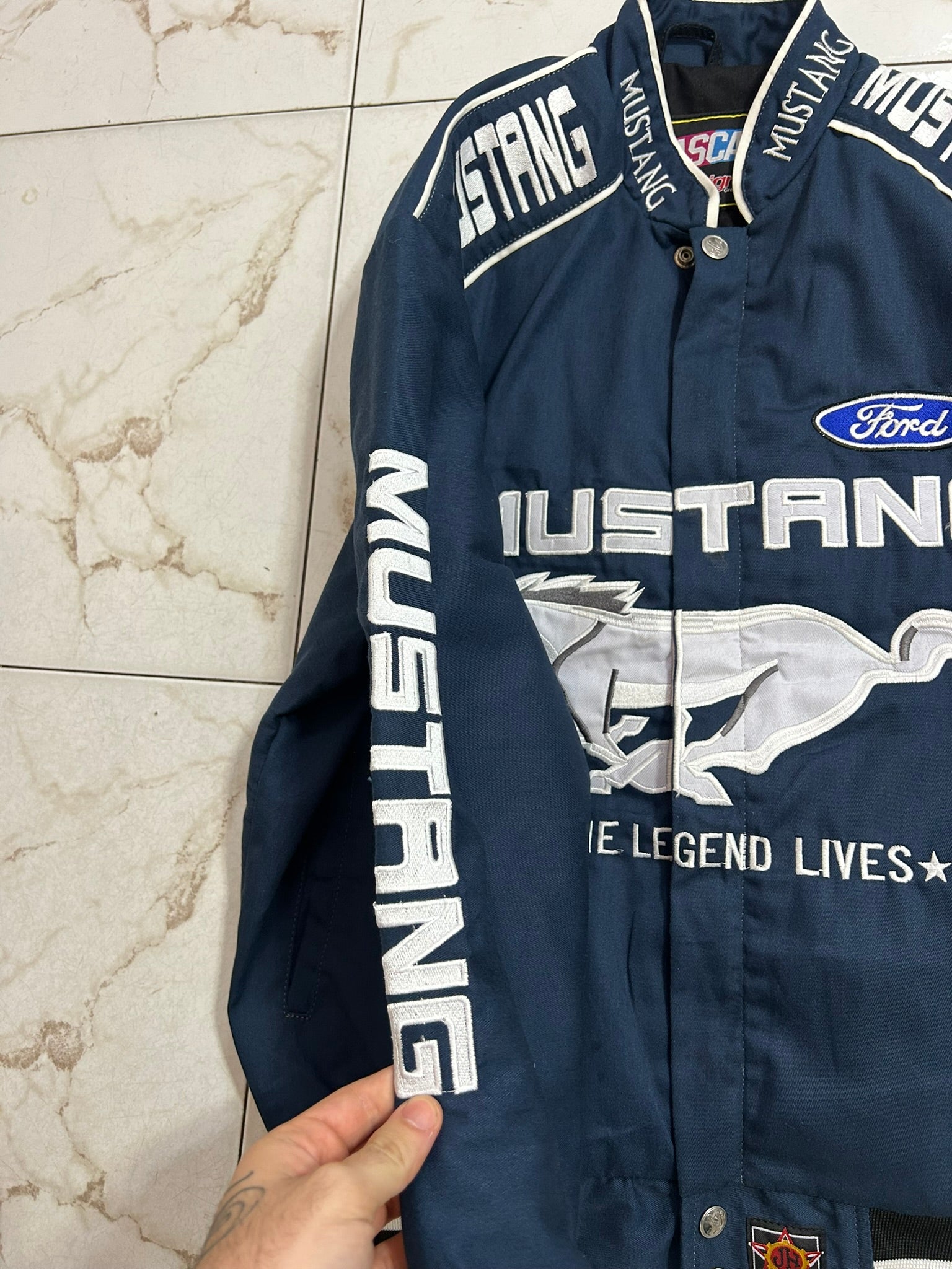 Nascar Jacket Mustang Rework