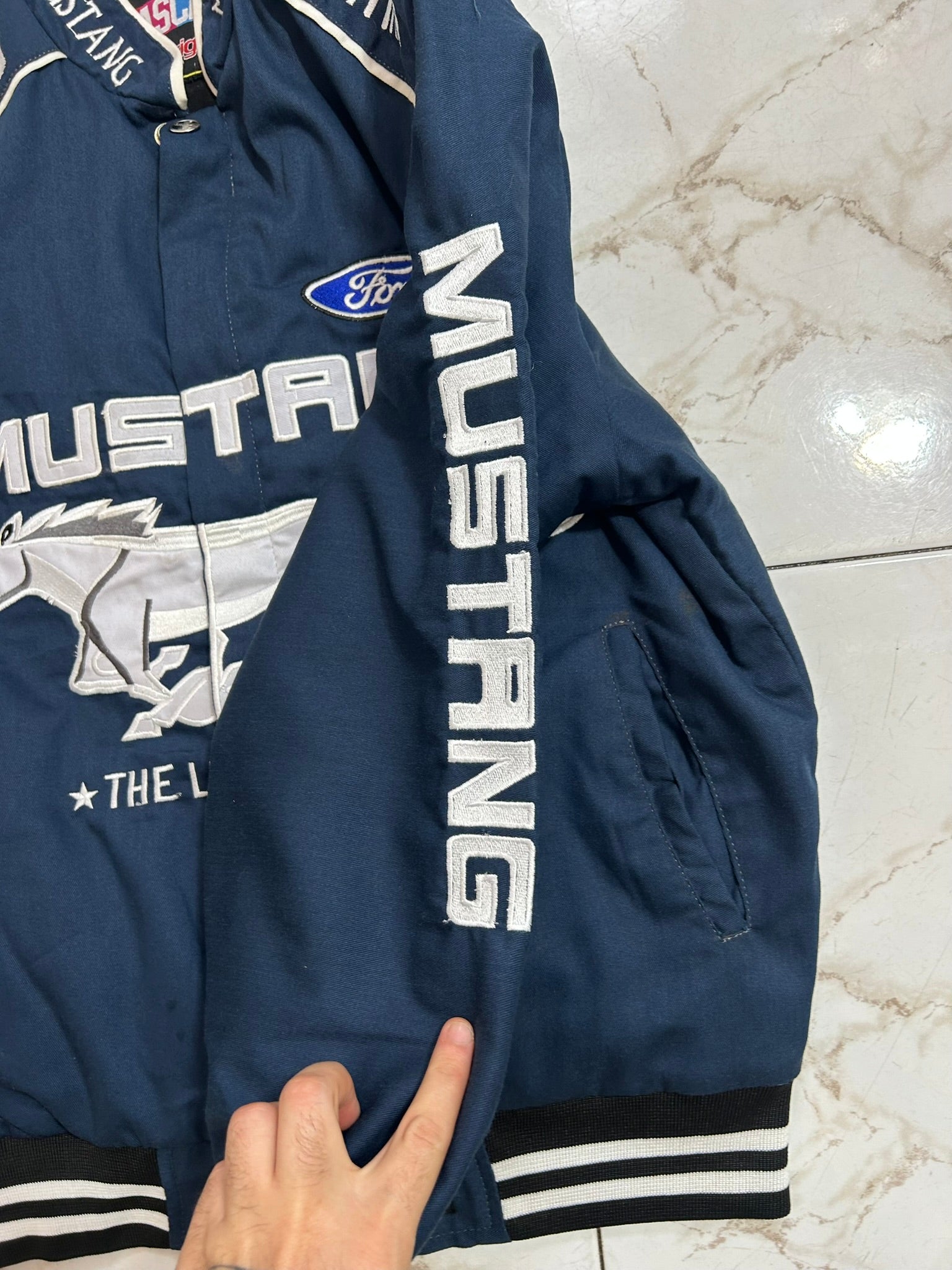 Nascar Jacket Mustang Rework