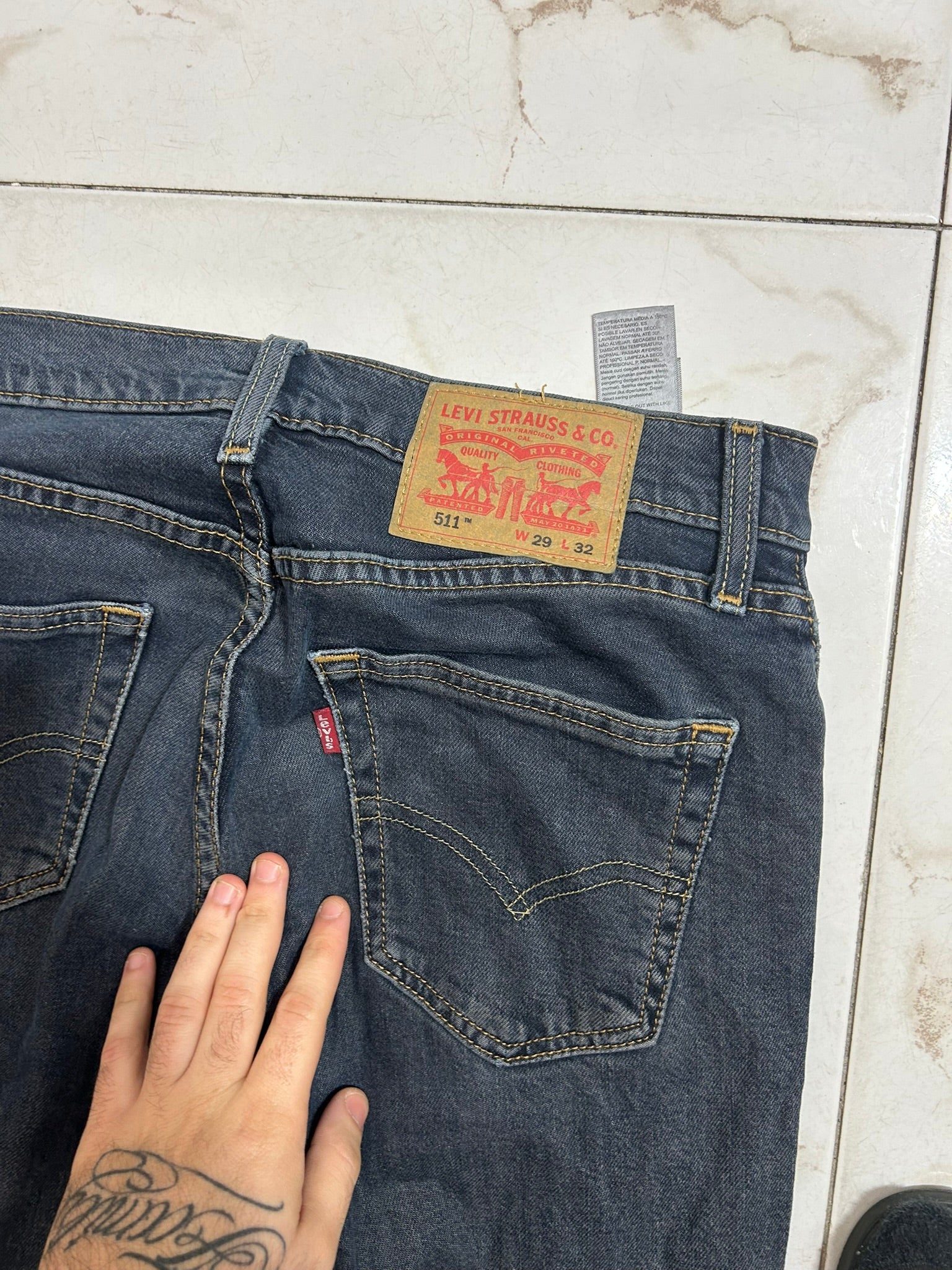Jeans Levi’s 511 – Taglia IT 42 (W29 L32)