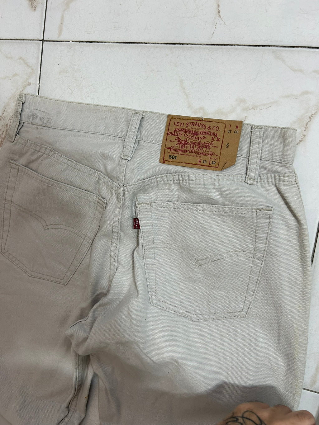 Jeans Levi’s 501 – Taglia IT 48 (W33 L32)