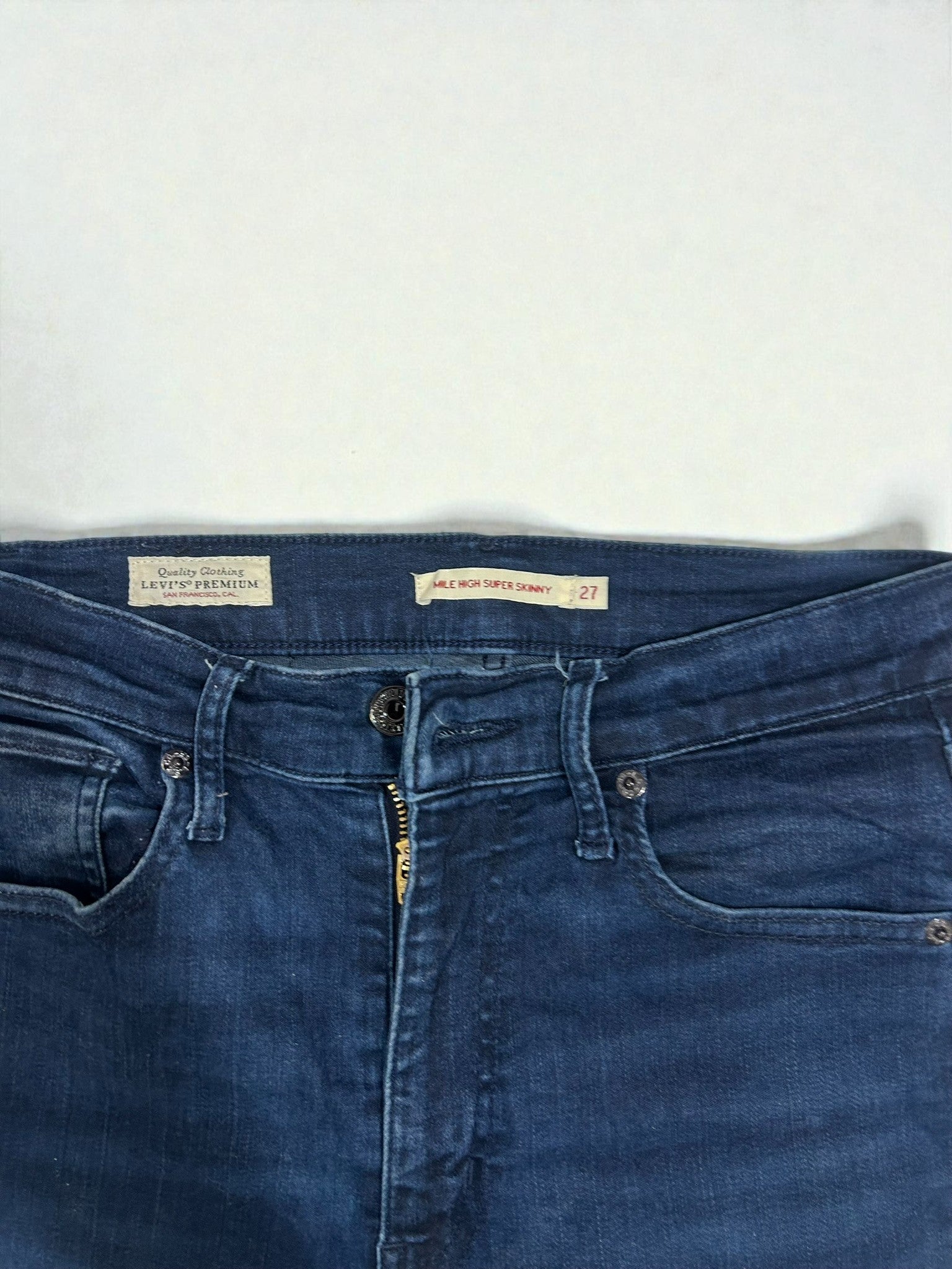 Levi’s Mile High Super Skinny – Taglia 42IT