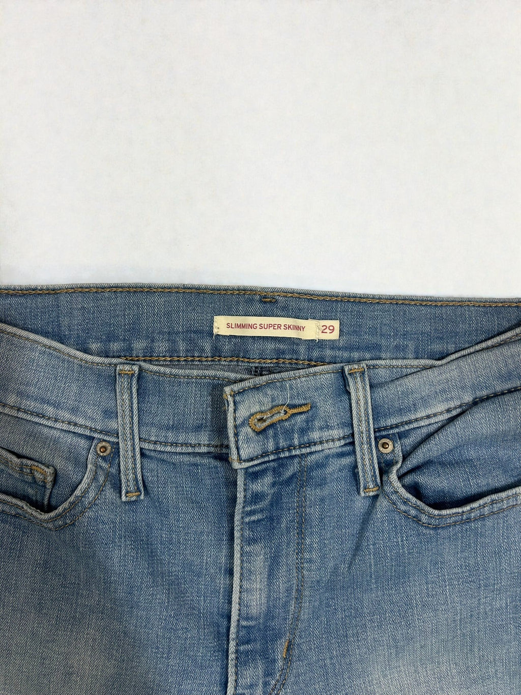 Levi’s Mile High Super Skinny – Taglia 44 IT