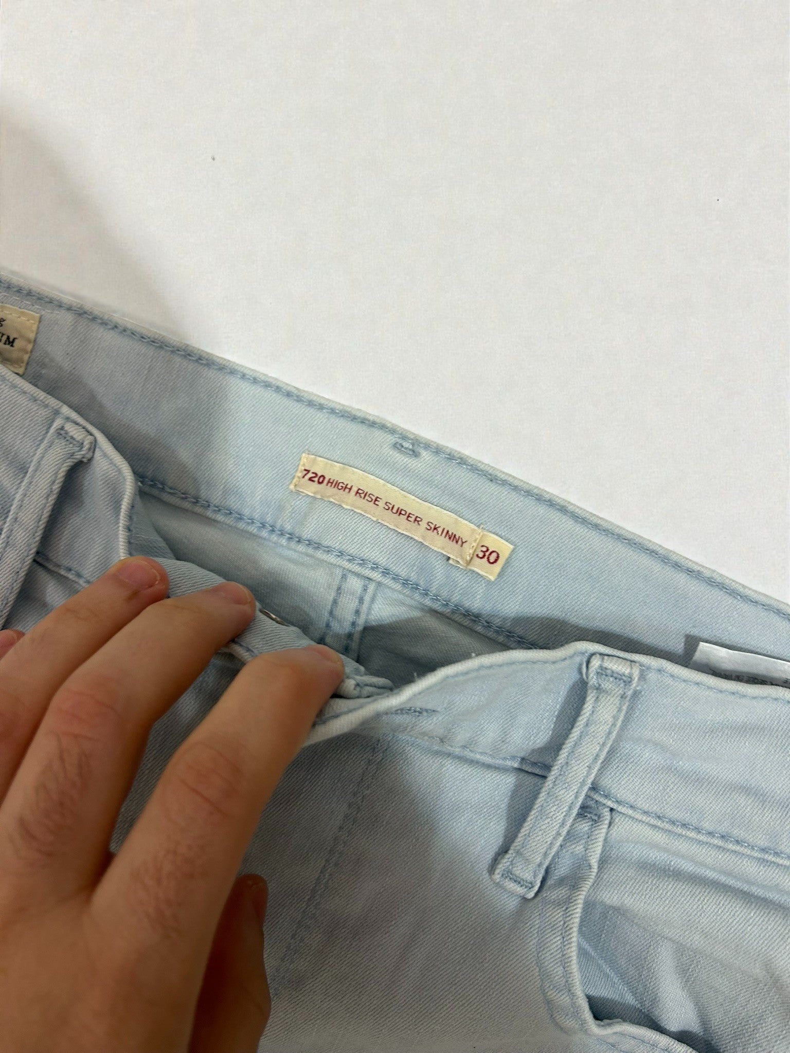 Levi’s 720 High Rise Super Skinny – Taglia 44 IT