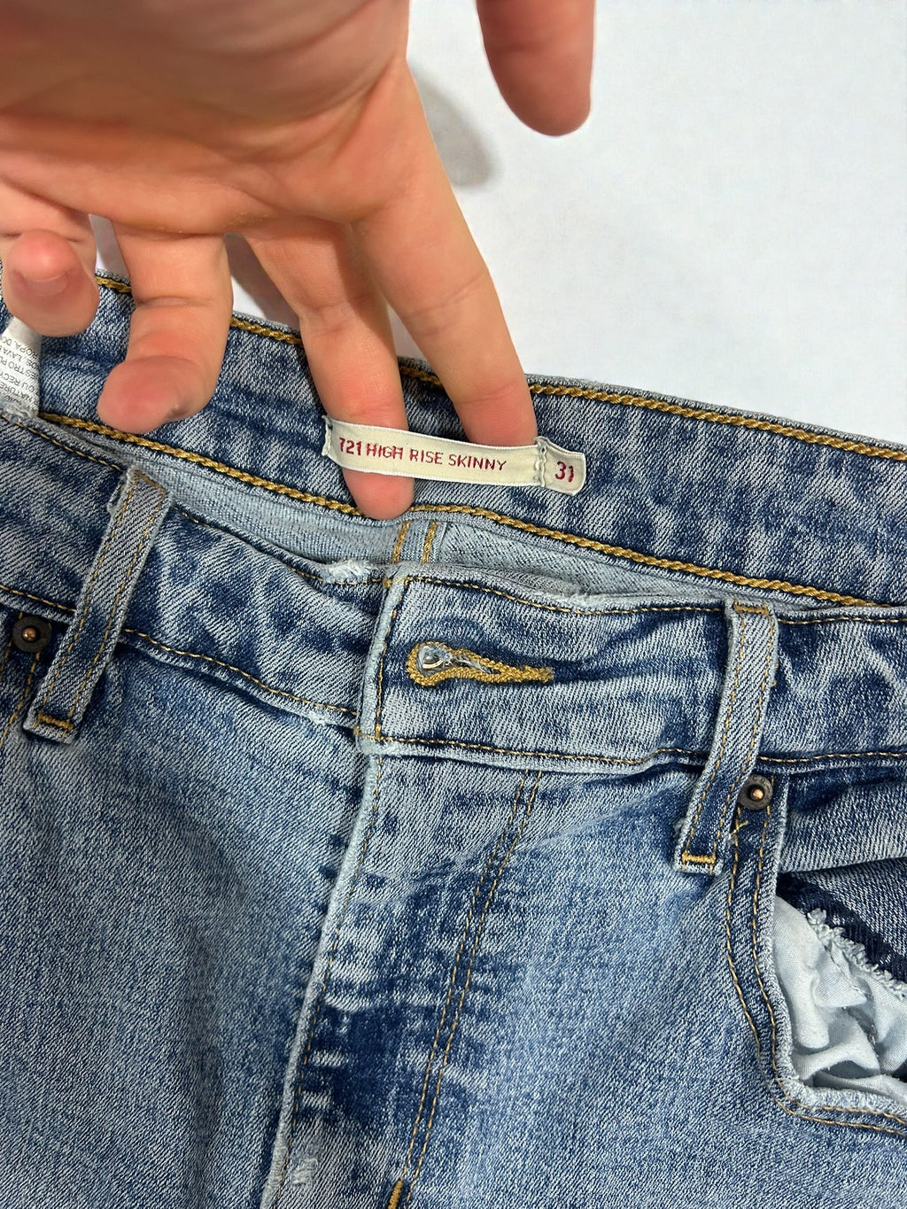 Levi’s 721 High Rise Skinny – Taglia 45 IT