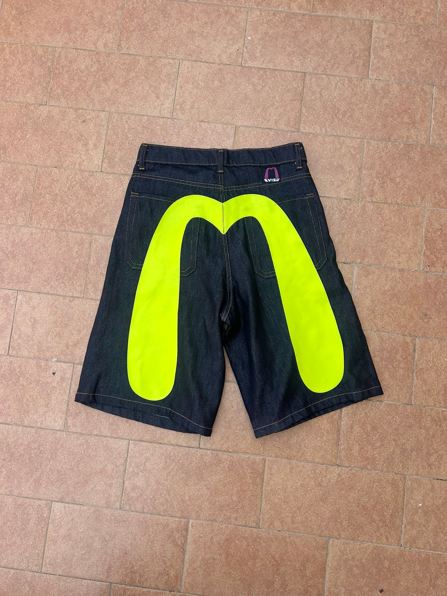 Jeans evisu retro  giallo