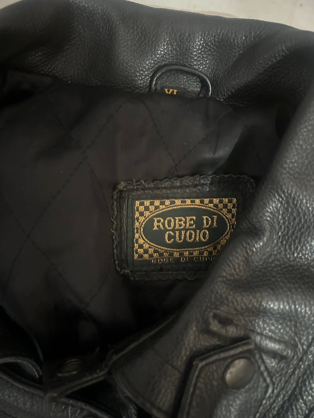 Giubbotto Vintage in Vera Pelle – Taglia XL