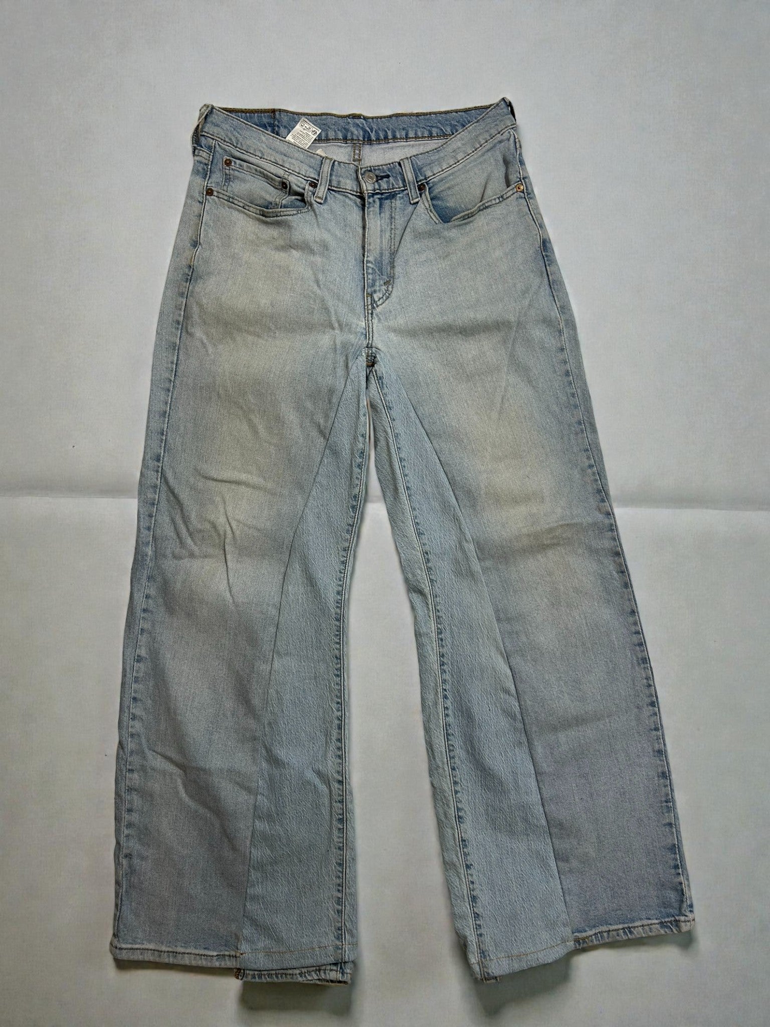 Jeans Levi’s Rework con Patch Viola in Pelle